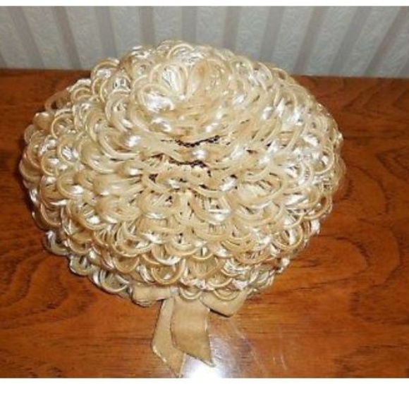 Woman's Vintage Stentson Raffia Hat - Picture 1 of 4